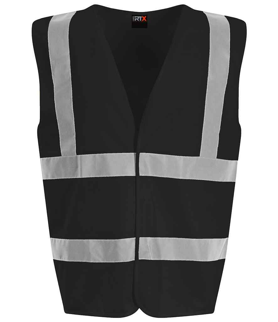 Pro RTX High Visibility Waistcoat | Black Black