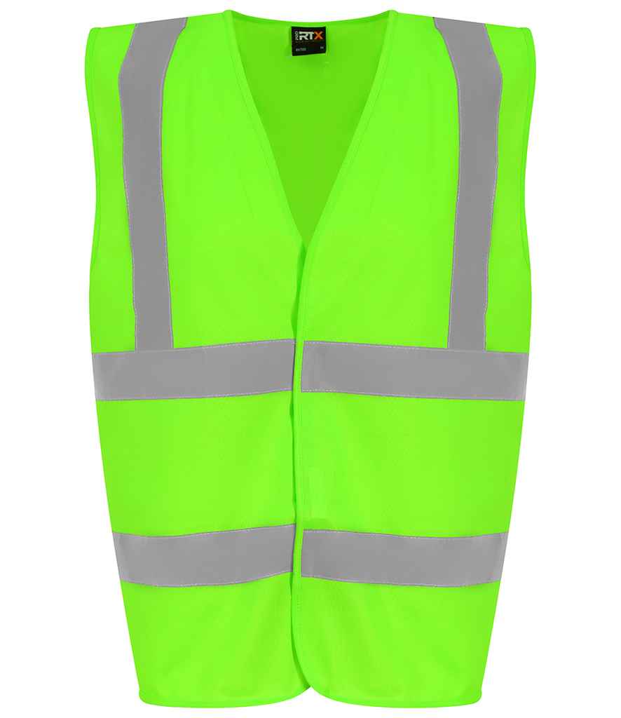 Pro RTX High Visibility Waistcoat | Lime Green Lime Green