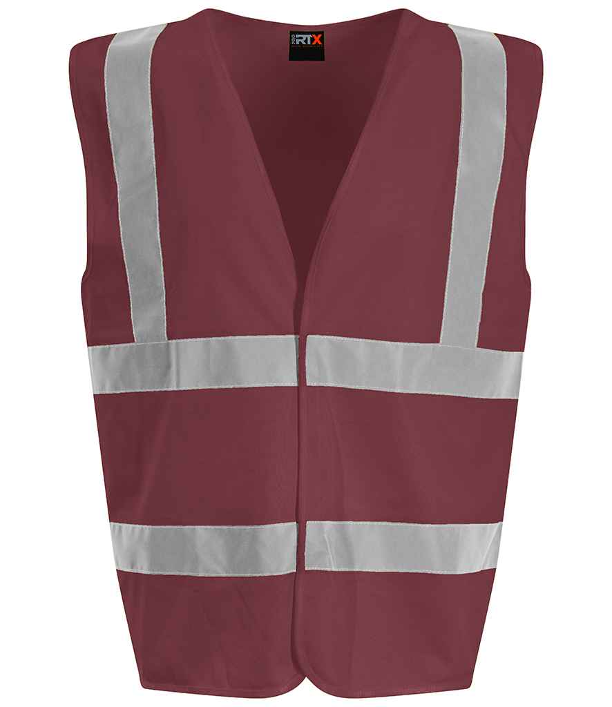 Pro RTX High Visibility Waistcoat | Maroon Maroon