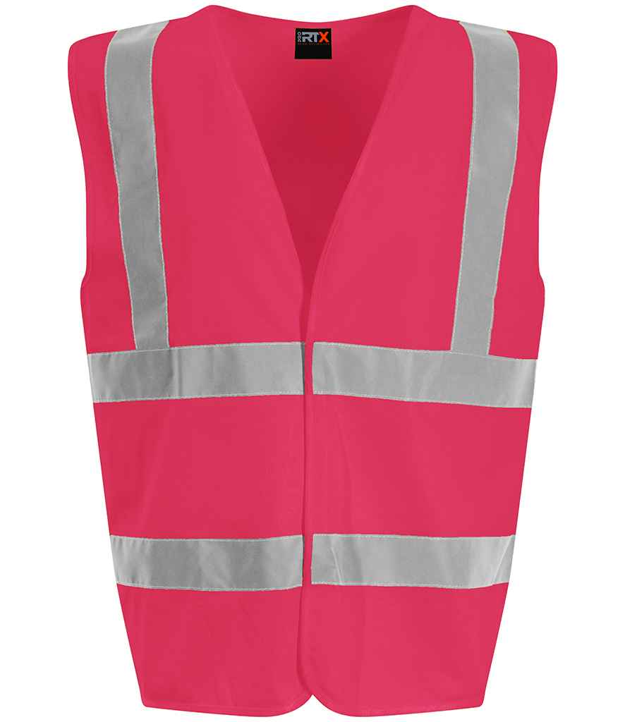 Pro RTX High Visibility Waistcoat | Pink Pink