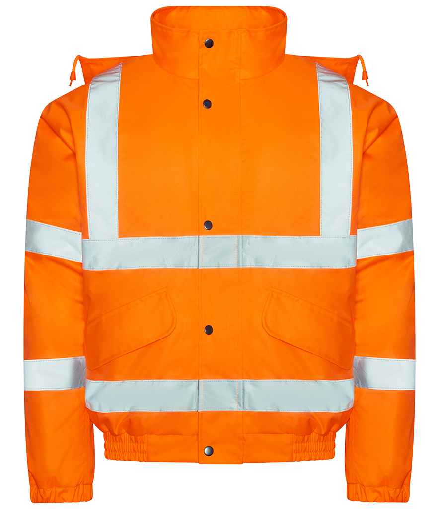 Pro RTX High Visibility Bomber Jacket Orange