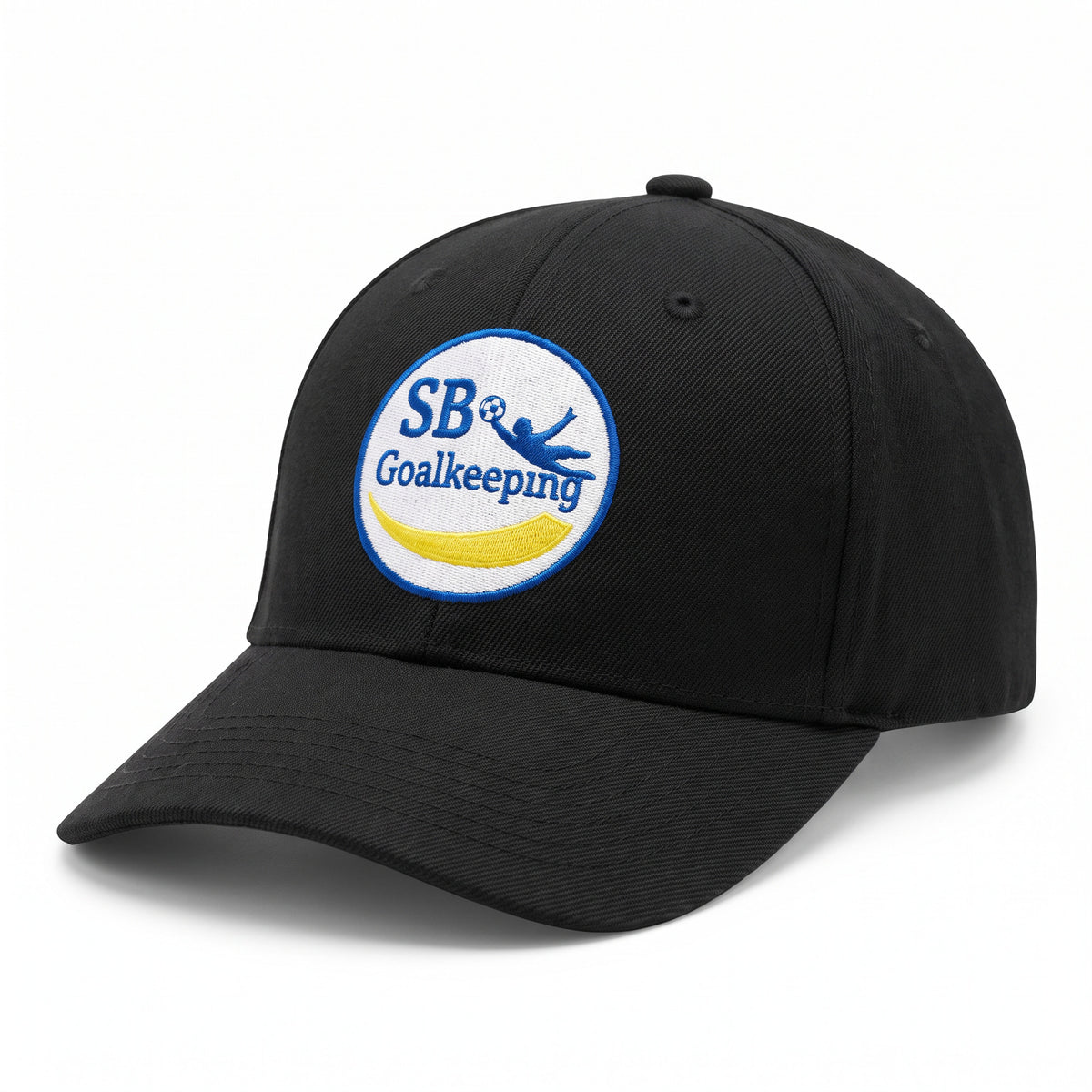 SB Goalkeeping black cap with embroidered badge