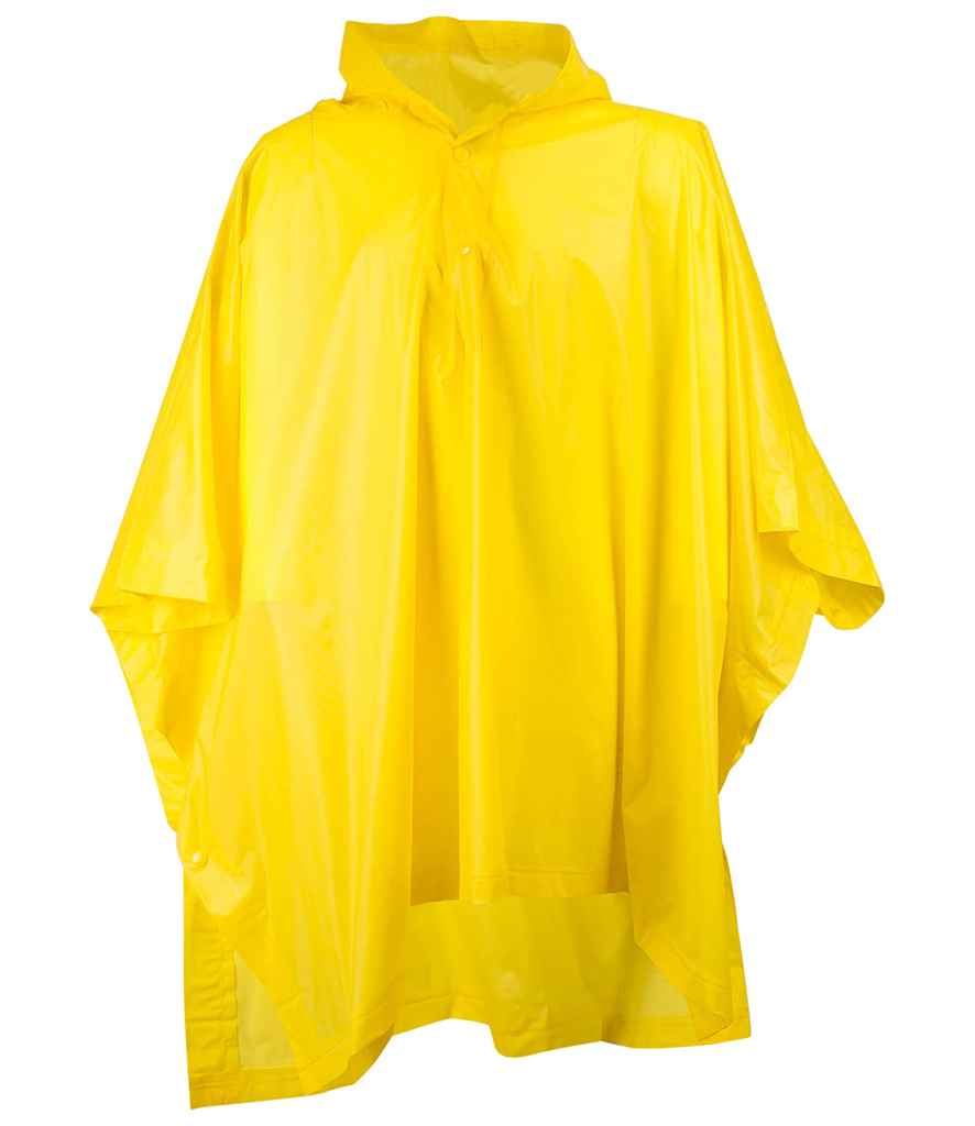 Splashmacs Rain Poncho Yellow