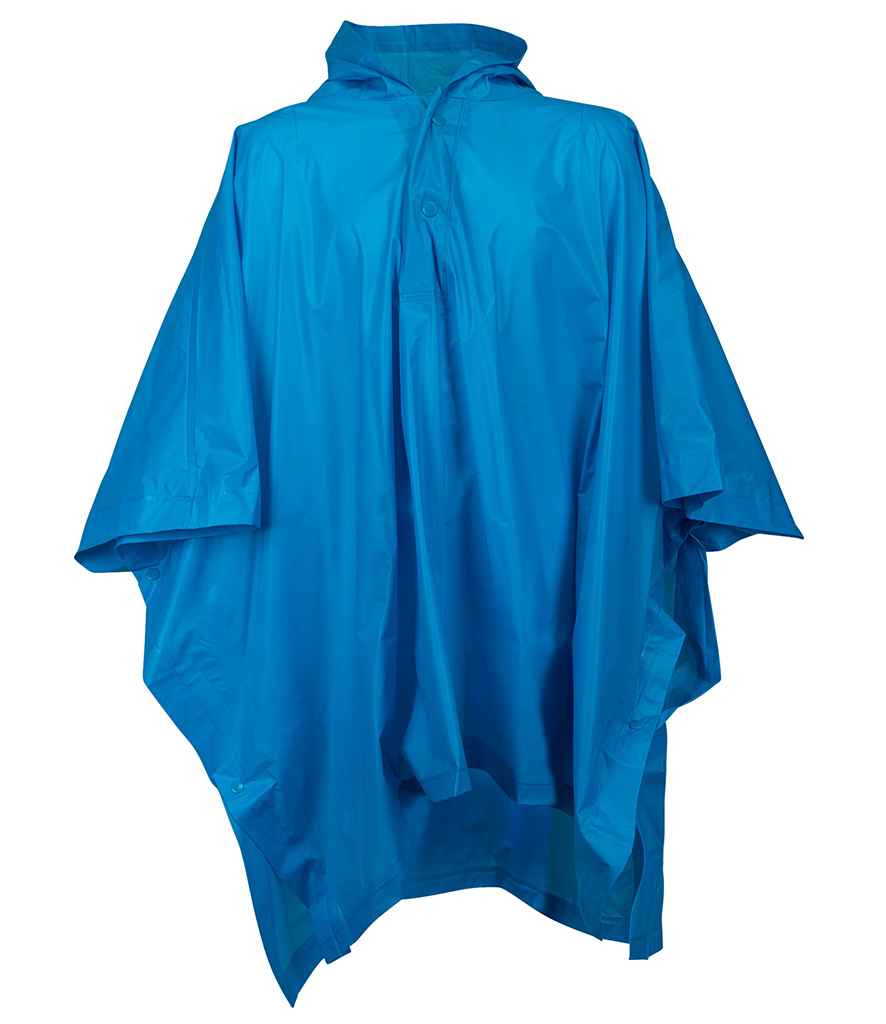 Splashmacs Kids Rain Poncho Sapphire Blue