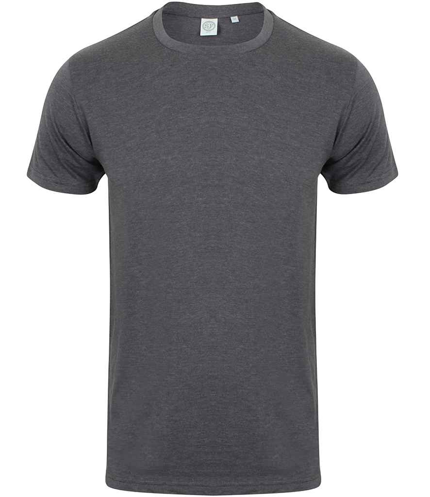 SF Clothing Feel Good Stretch T-Shirt Heather Charcoal