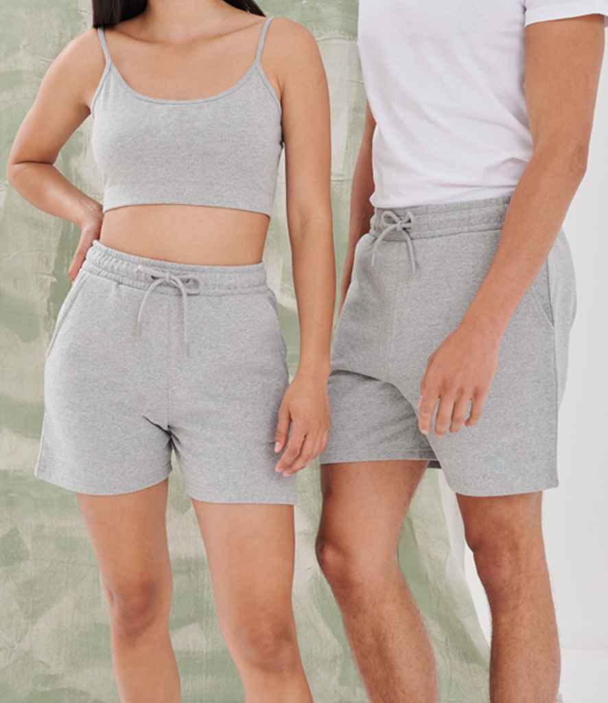 SF Clothing Unisex Sustainable Fashion Sweat Shorts | Heather Grey - Lancashire Teamwear