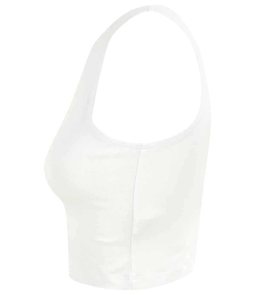 SF Clothing Ladies Cropped Top | White T-Shirt - Lancashire Teamwear