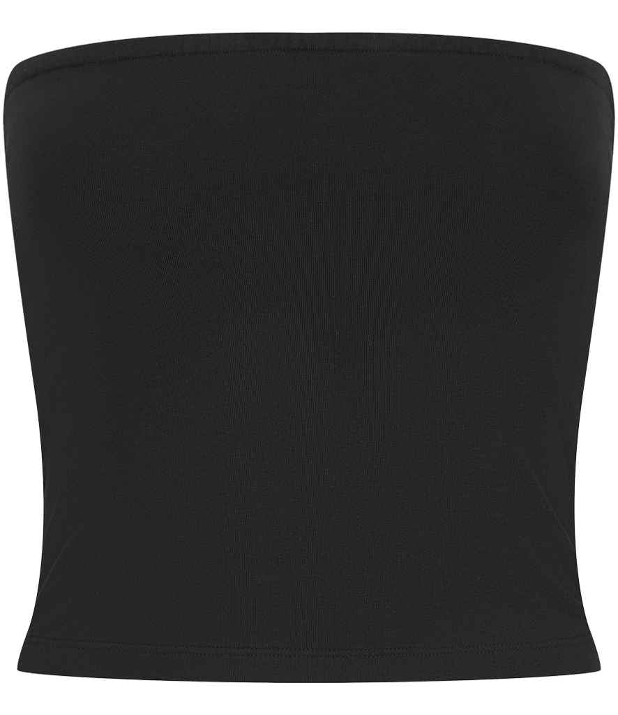 SF Clothing Ladies Bandeau Top Black