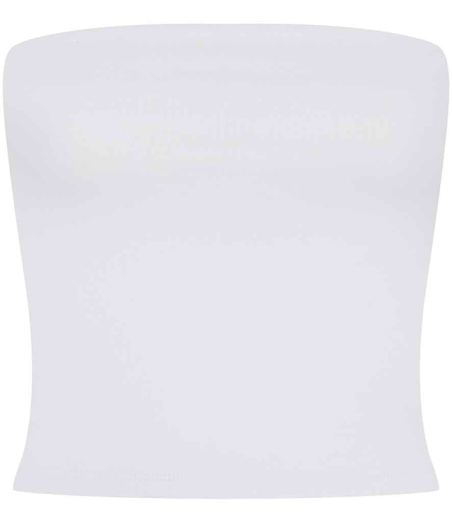 SF Clothing Ladies Bandeau Top White