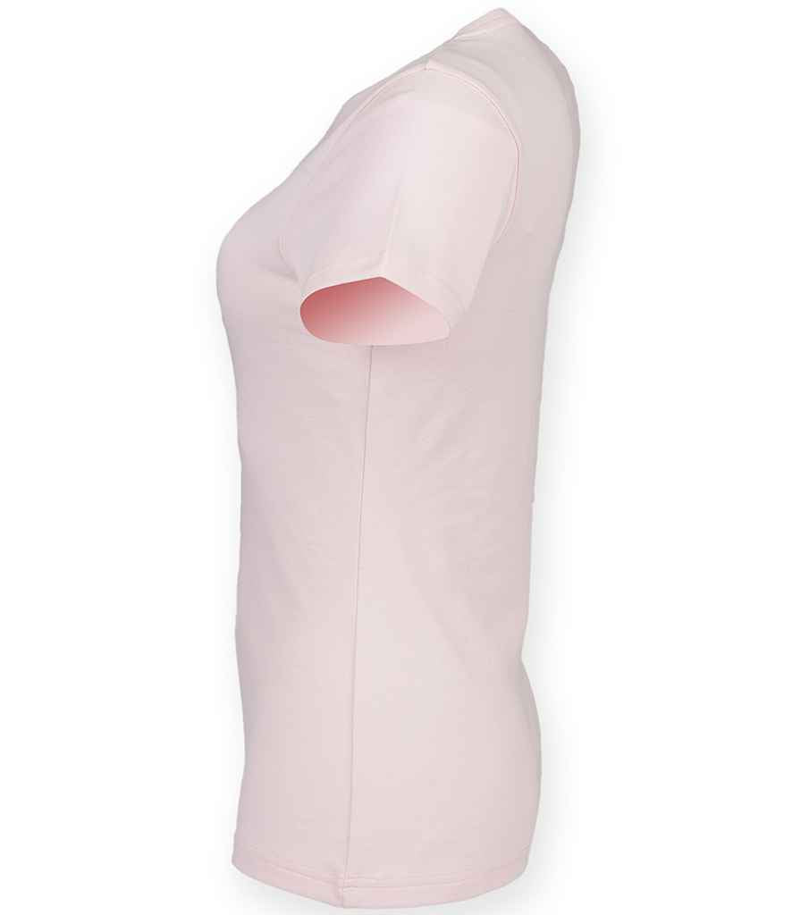 SF Clothing Ladies Feel Good Stretch T-Shirt | Baby Pink - Lancashire Teamwear