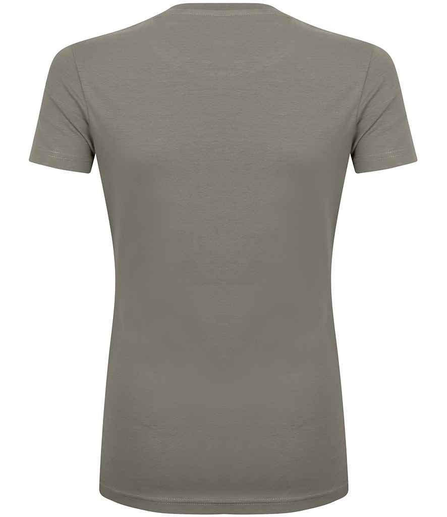 SF Clothing Ladies Feel Good Stretch T-Shirt | Khaki - Lancashire Teamwear