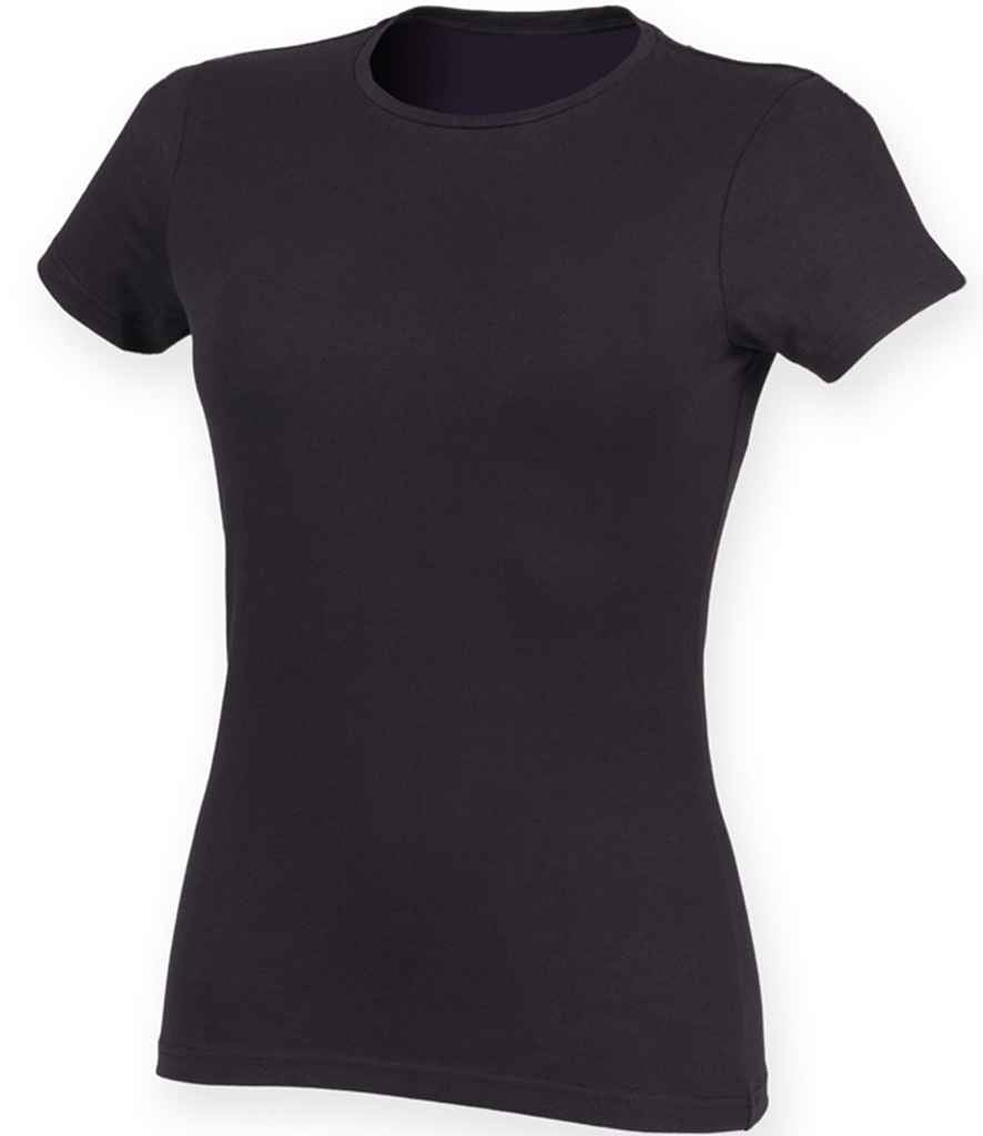 SF Clothing Ladies Feel Good Stretch T-Shirt Navy