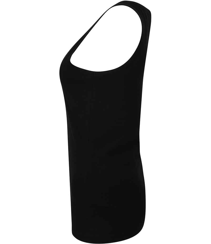 SF Clothing Ladies Feel Good Stretch Vest | Black T-Shirt - Lancashire Teamwear