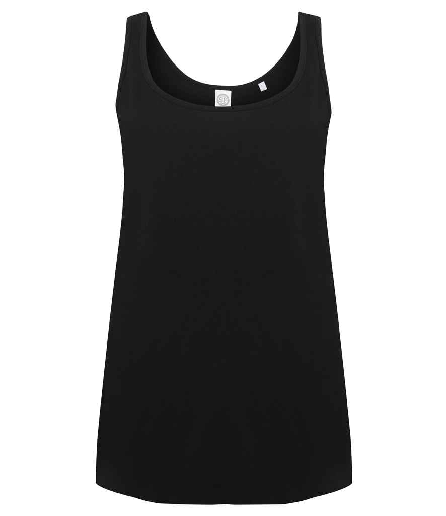 SF Clothing Ladies Slounge Vest Black