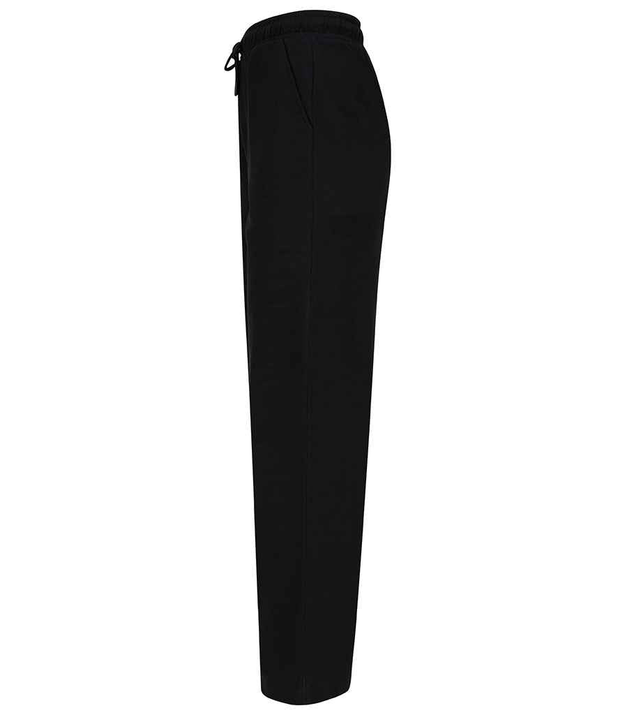 SF Clothing Ladies Sustainable Fashion Wide Leg Joggers | Black Trousers - Lancashire Teamwear