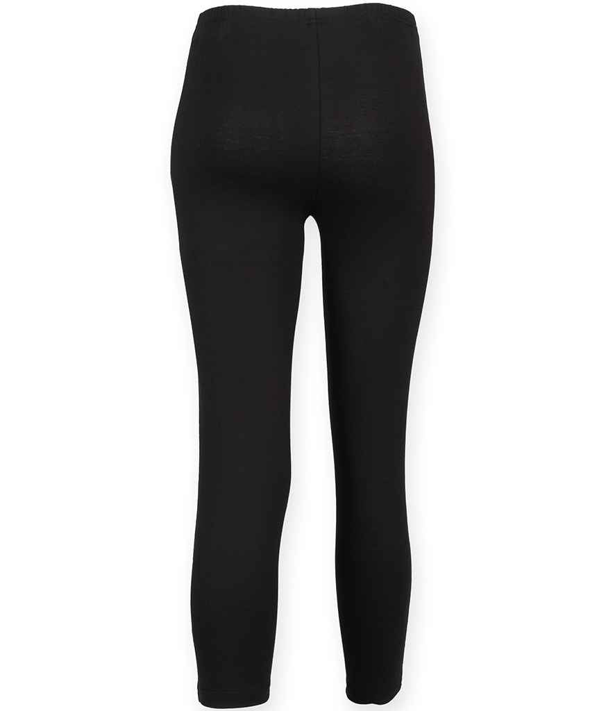 SF Clothing Ladies 3/4 Leggings | Black - Lancashire Teamwear