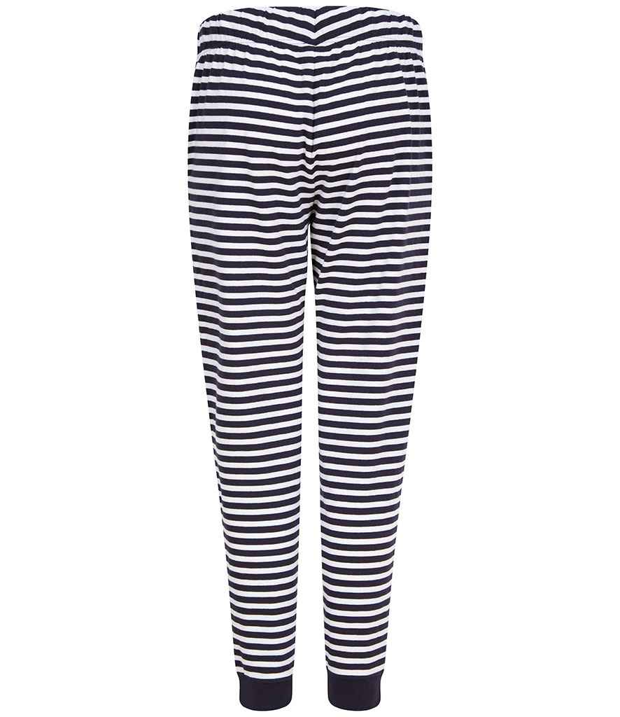 SF Clothing Ladies Lounge Pants | Navy/white stripes Trousers - Lancashire Teamwear