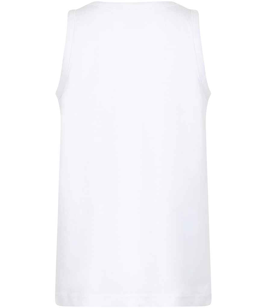 SF Clothing Kids Feel Good Stretch Vest | White T-Shirt - Lancashire Teamwear
