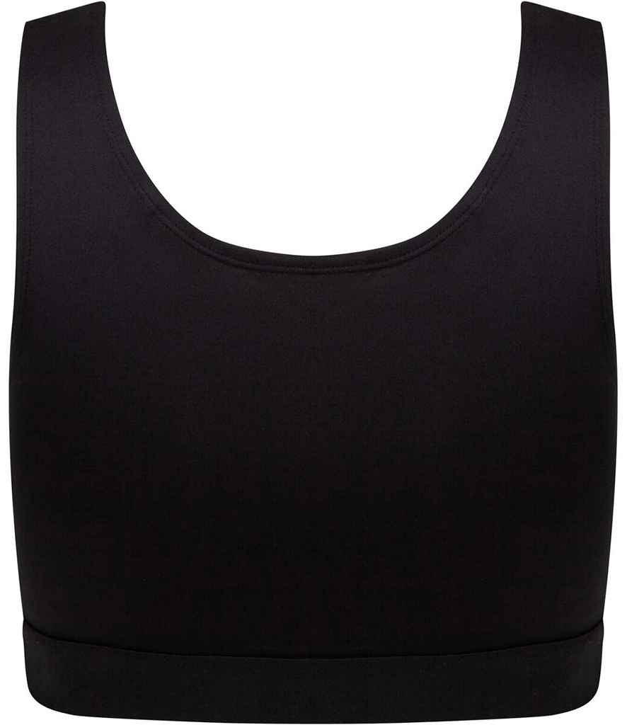 SF Clothing Kids Fashion Crop Top | Black/Black T-Shirt - Lancashire Teamwear