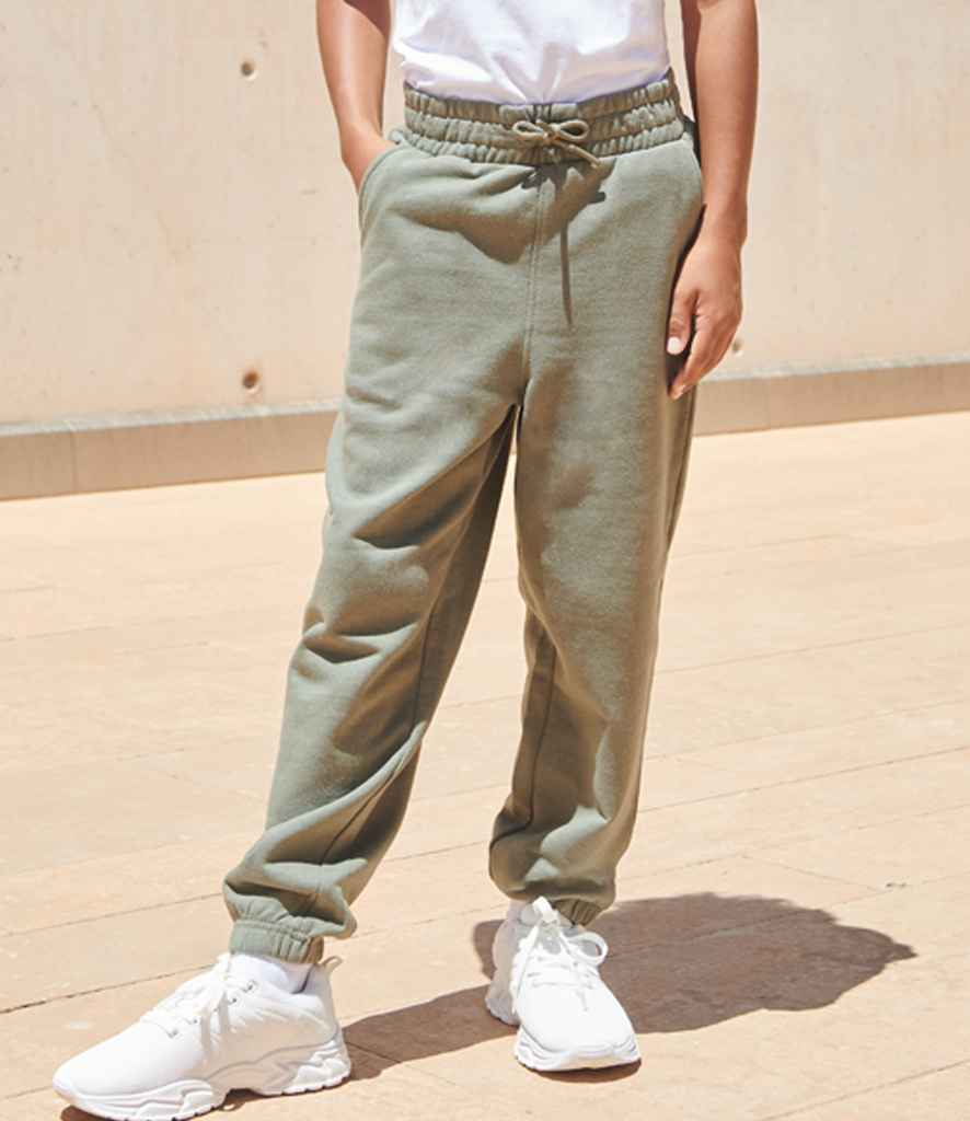 SF Clothing Kids Sustainable Fashion Cuffed Joggers | Khaki Trousers - Lancashire Teamwear