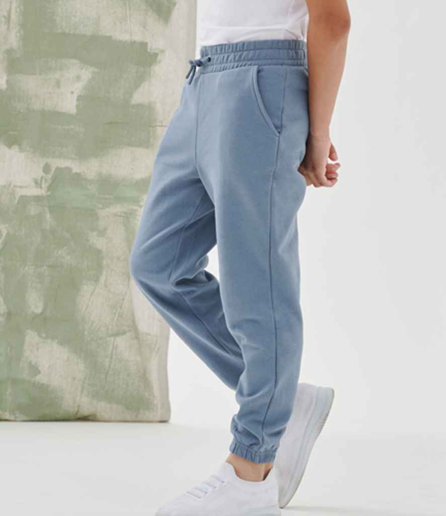 SF Clothing Kids Sustainable Fashion Cuffed Joggers | Stone Blue Trousers - Lancashire Teamwear