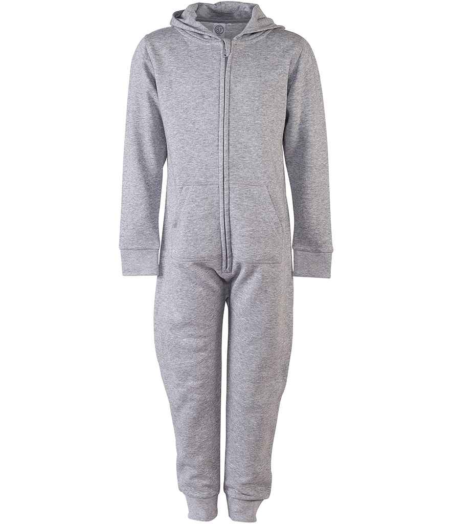 SF Clothing Kids All In One Heather Grey