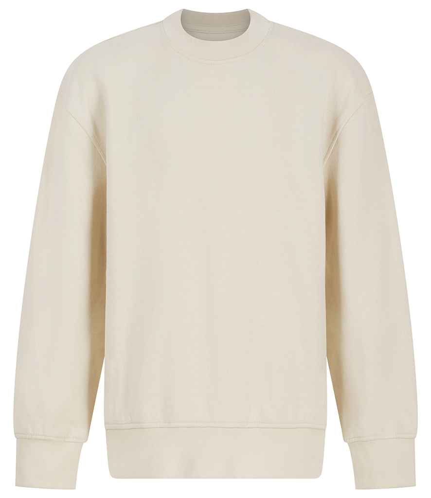 SF Clothing Kids Sustainable Fashion Curved Hem Sweatshirt | Light Stone - Lancashire Teamwear