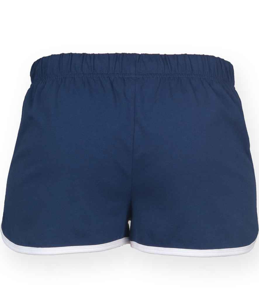 SF Clothing Kids Retro Shorts | Navy/White - Lancashire Teamwear