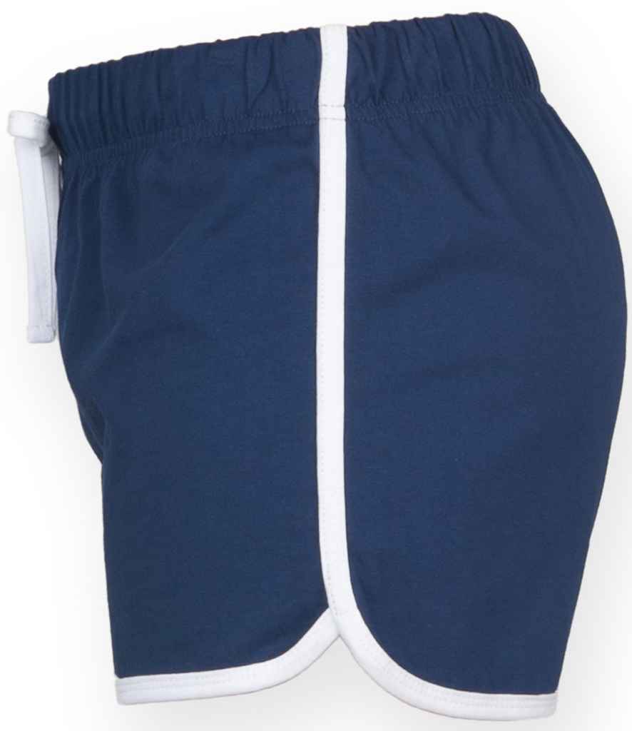 SF Clothing Kids Retro Shorts | Navy/White - Lancashire Teamwear