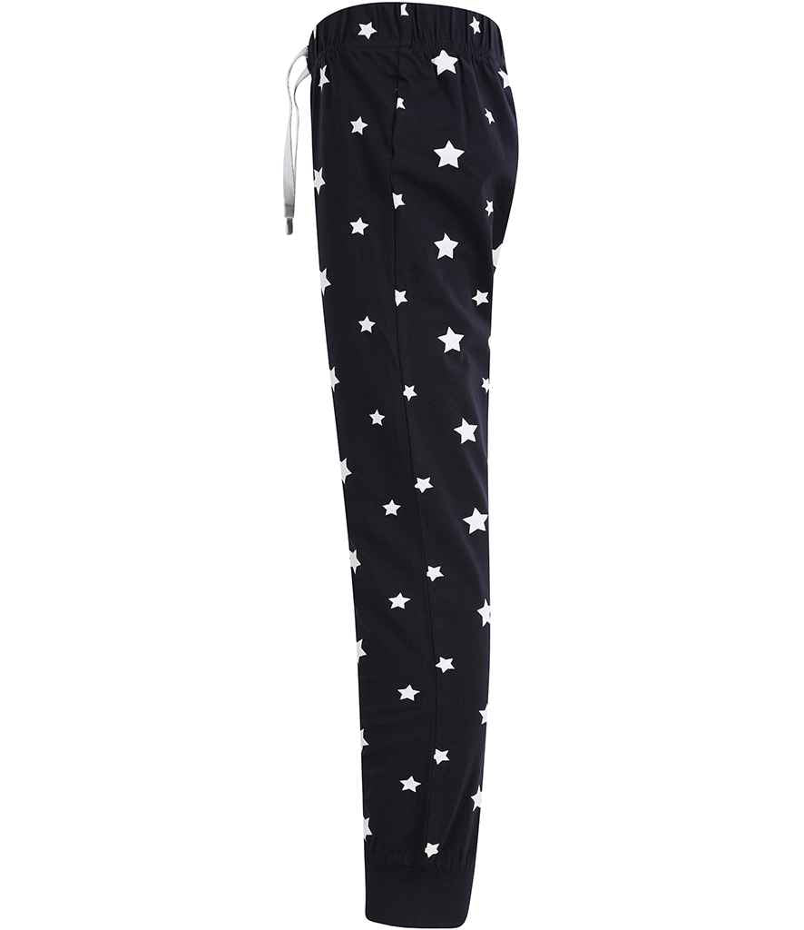 SF Clothing Kids Lounge Pants | Navy/White Stars Trousers - Lancashire Teamwear