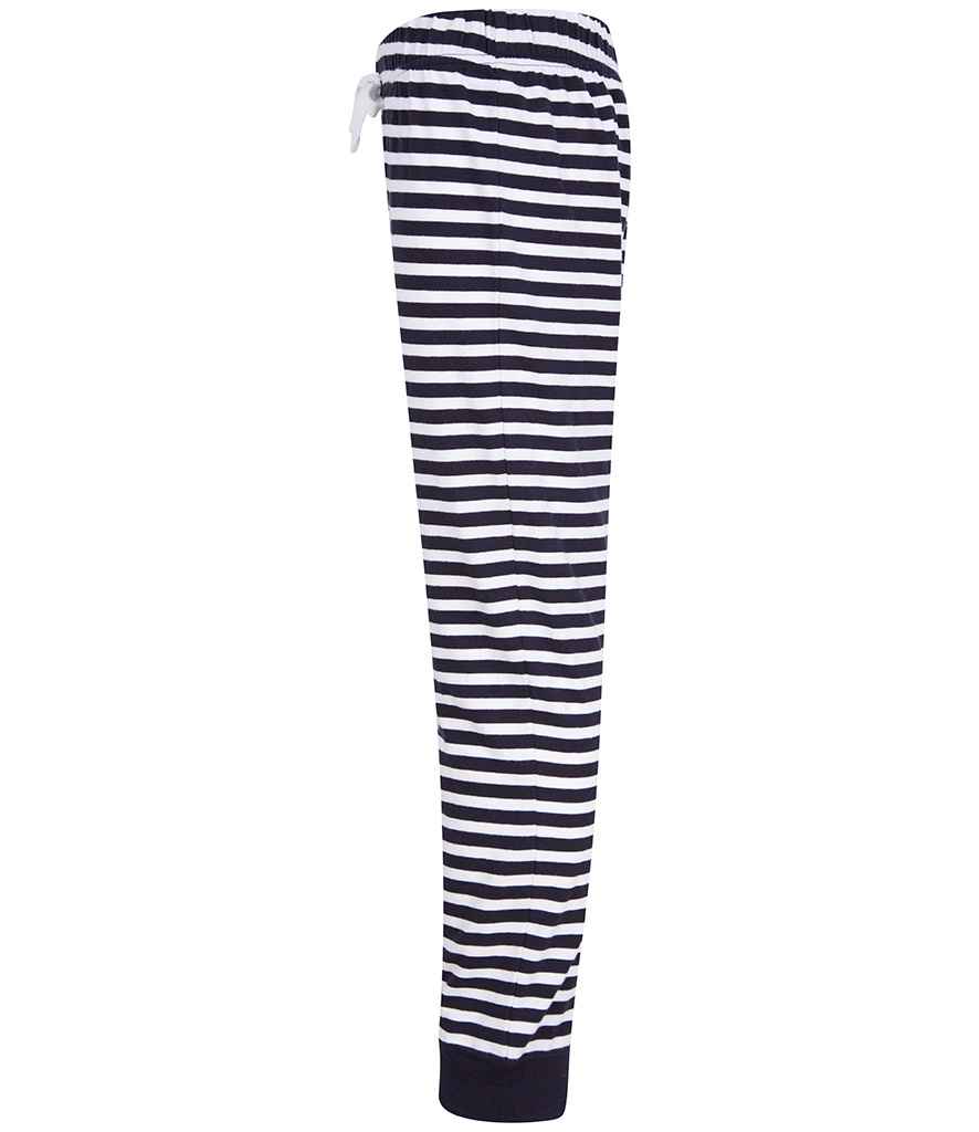 SF Clothing Kids Lounge Pants | Navy/white stripes Trousers - Lancashire Teamwear