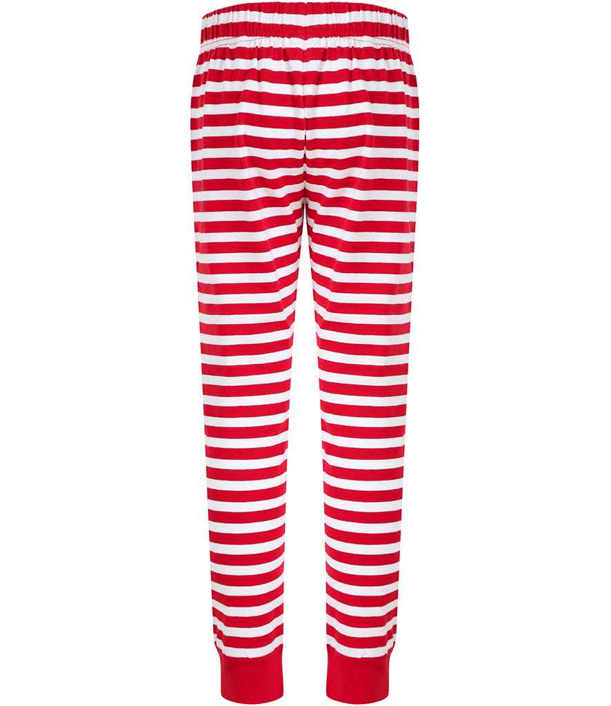 SF Clothing Kids Lounge Pants | Red/White Stripes Trousers - Lancashire Teamwear