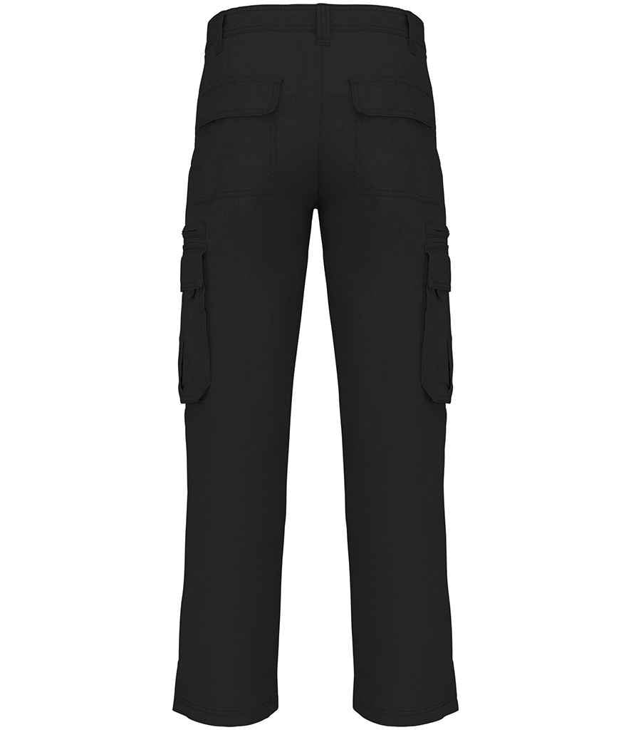 Kariban Heavy Canvas Trousers | Black - Lancashire Teamwear