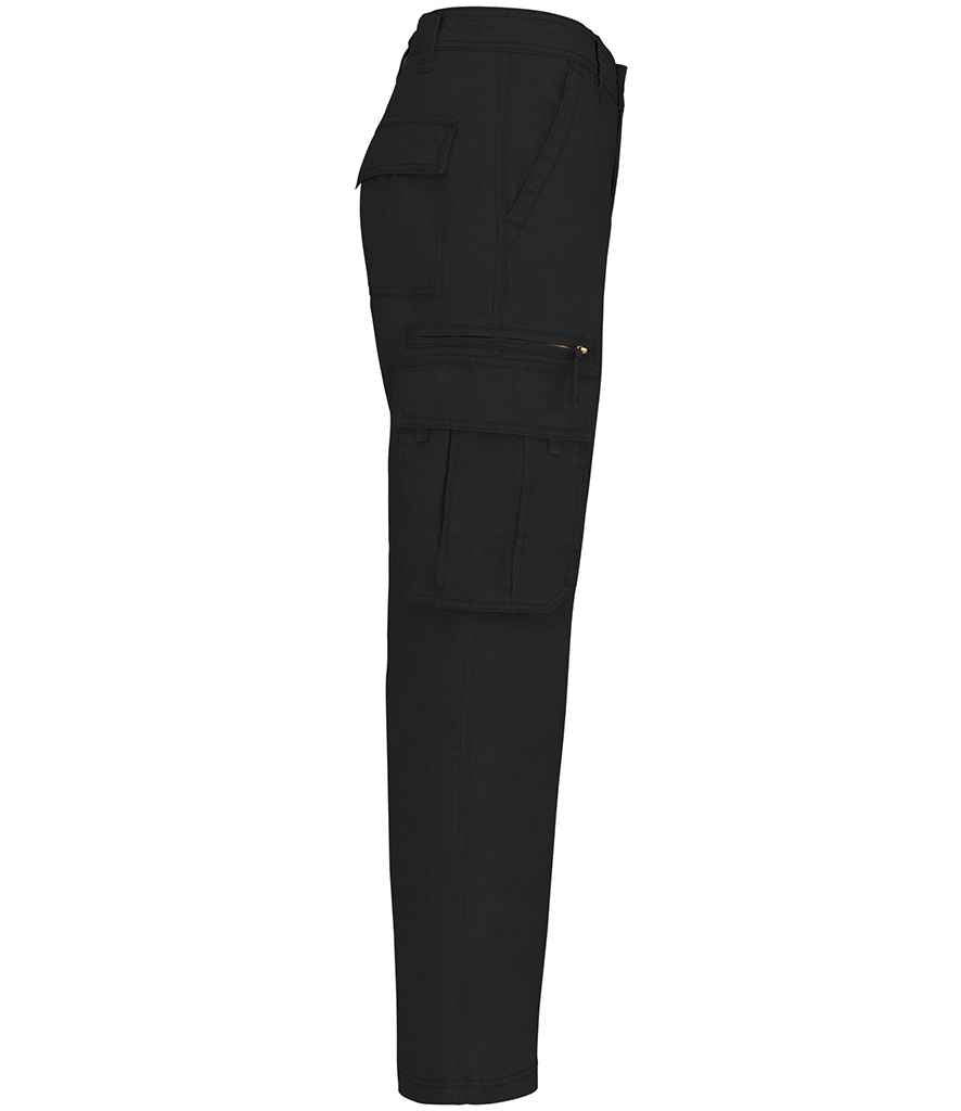 Kariban Heavy Canvas Trousers | Black - Lancashire Teamwear