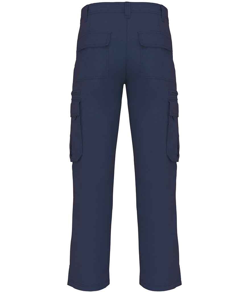 Kariban Heavy Canvas Trousers | Navy - Lancashire Teamwear