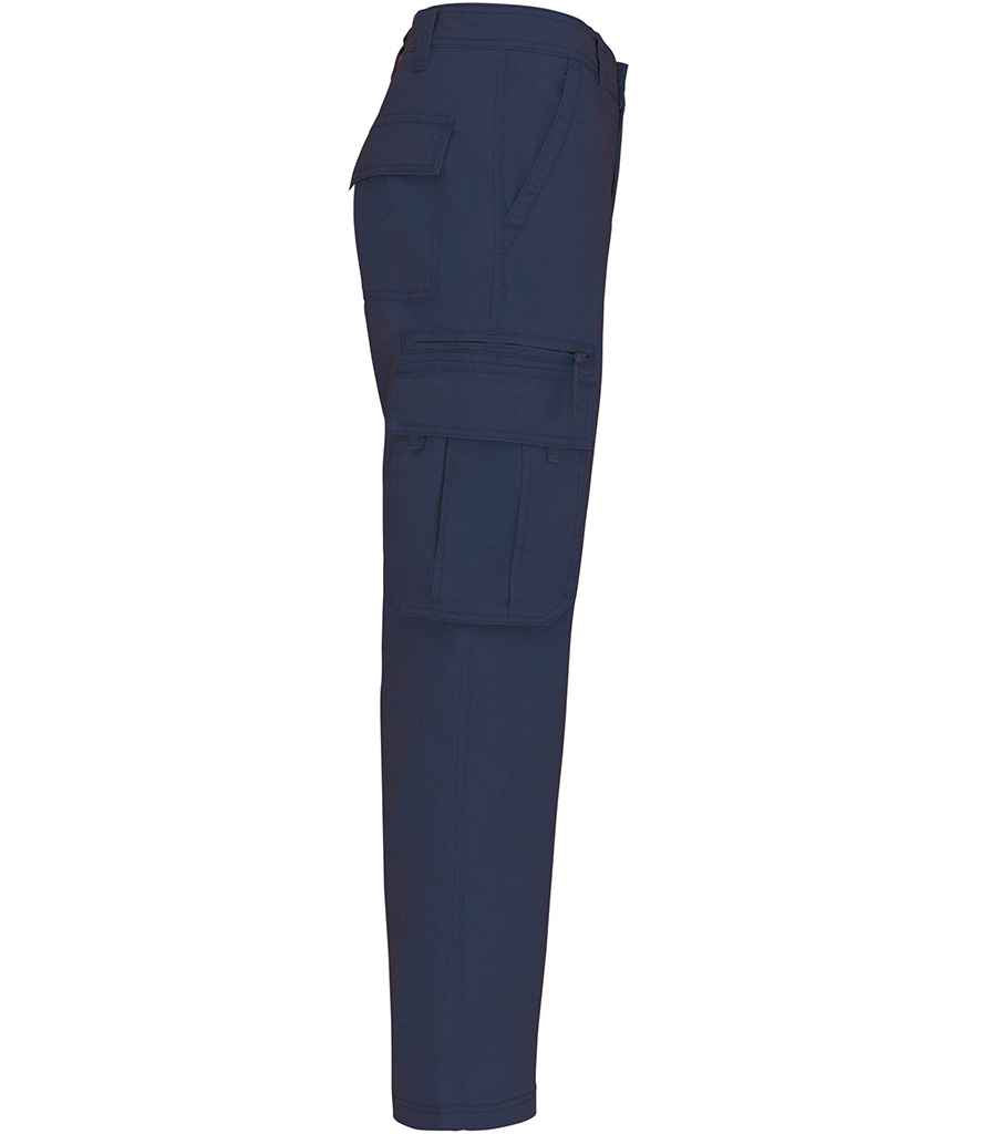 Kariban Heavy Canvas Trousers | Navy - Lancashire Teamwear