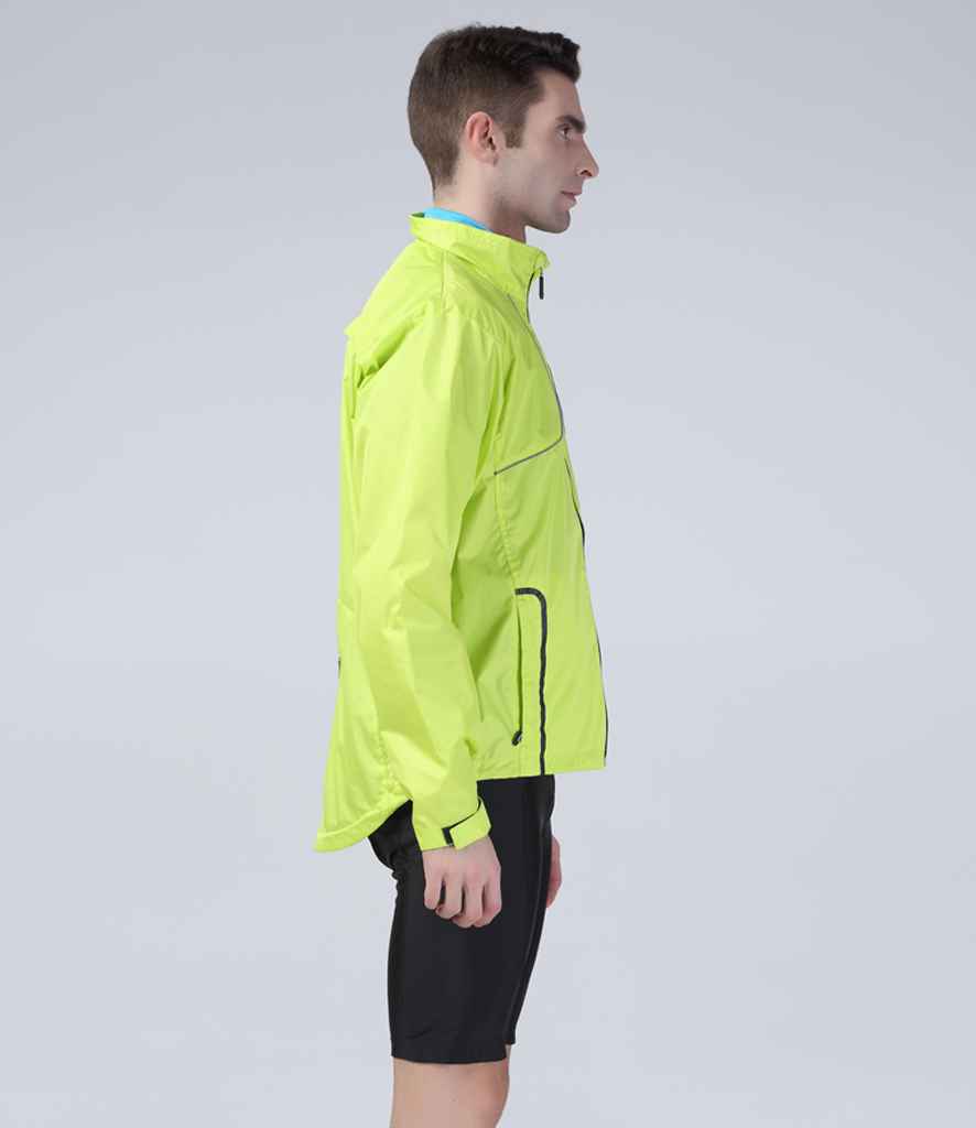Spiro Bikewear Crosslite Trail and Track Jacket | Neon Lime - Lancashire Teamwear