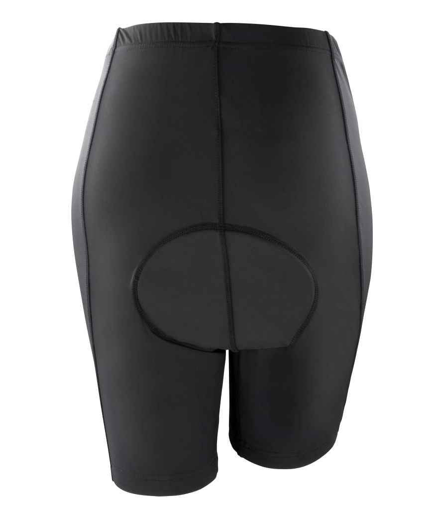 Spiro Ladies Bikewear Padded Shorts | Black - Lancashire Teamwear