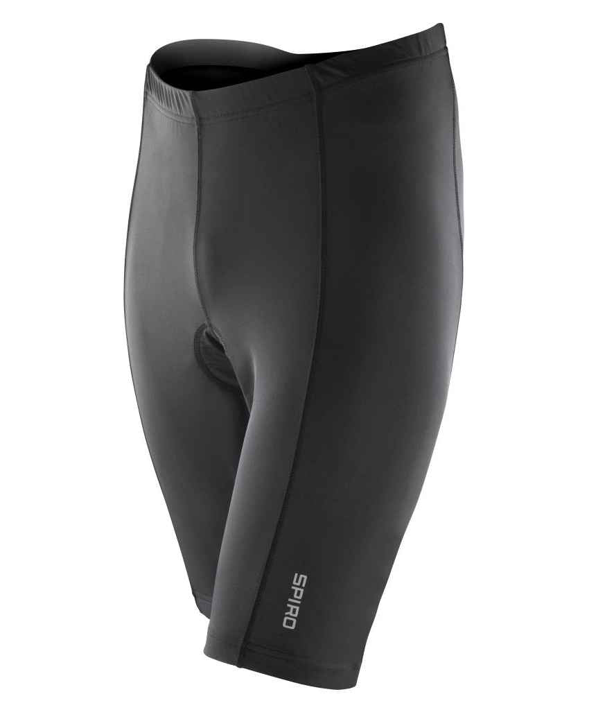 Spiro Bikewear Padded Shorts | Black - Lancashire Teamwear