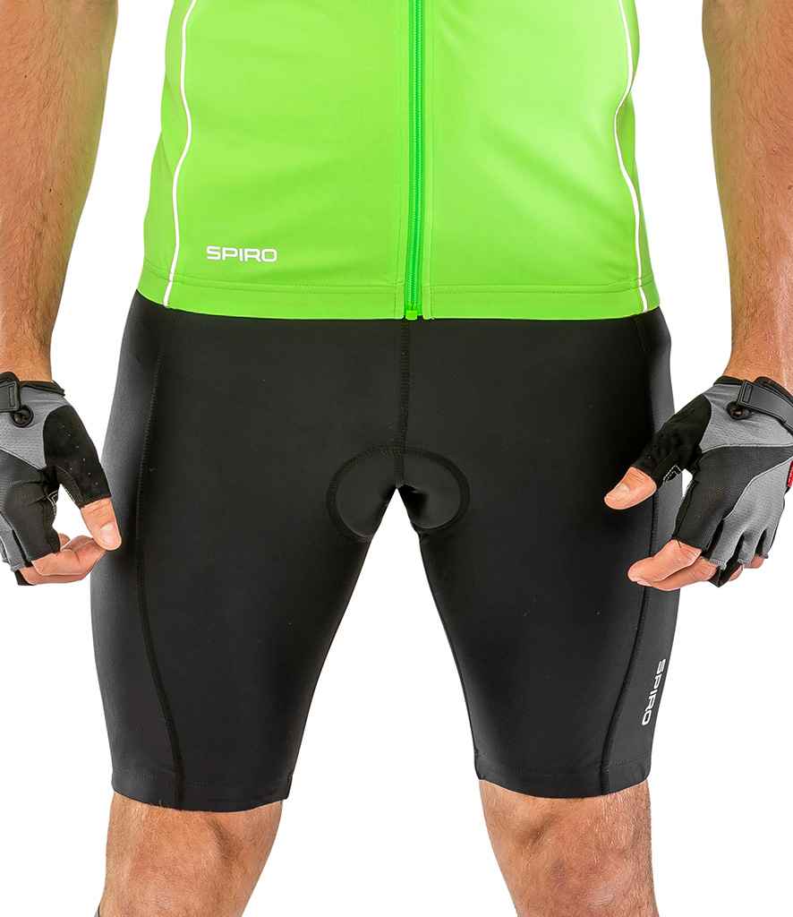 Spiro Bikewear Padded Shorts | Black - Lancashire Teamwear