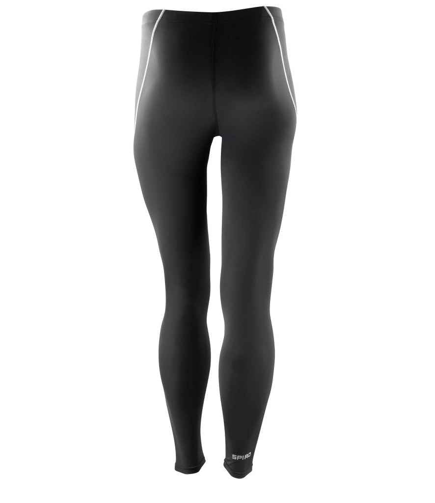 Spiro Bodyfit Base Layer Leggings | Black - Lancashire Teamwear