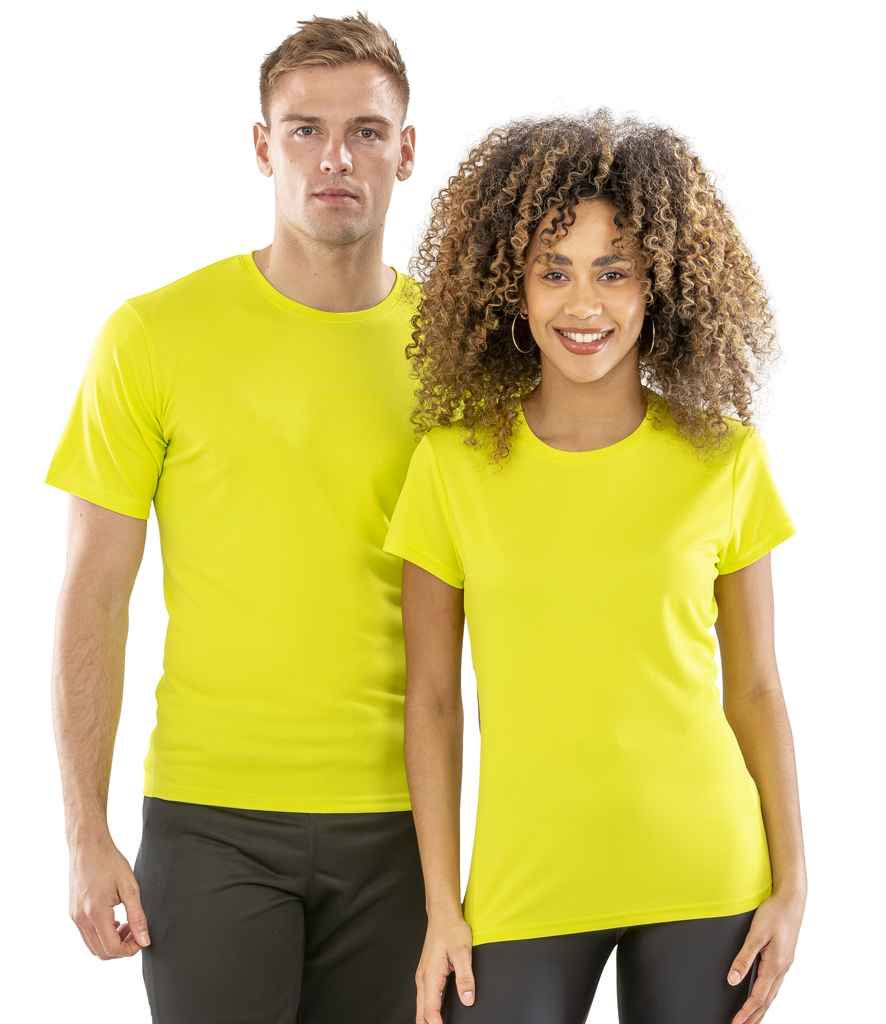 Spiro Ladies Quick Dry Performance T-Shirt | Lime Green - Lancashire Teamwear