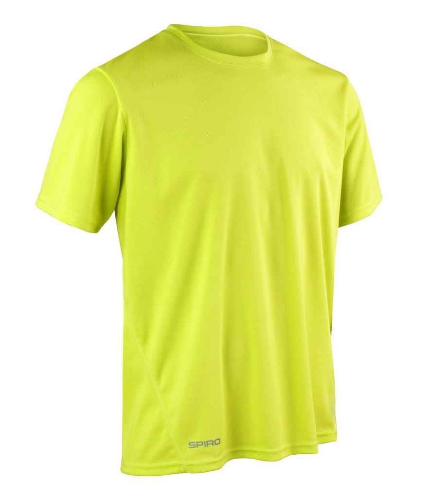 Spiro Quick Dry Performance T-Shirt Lime Green