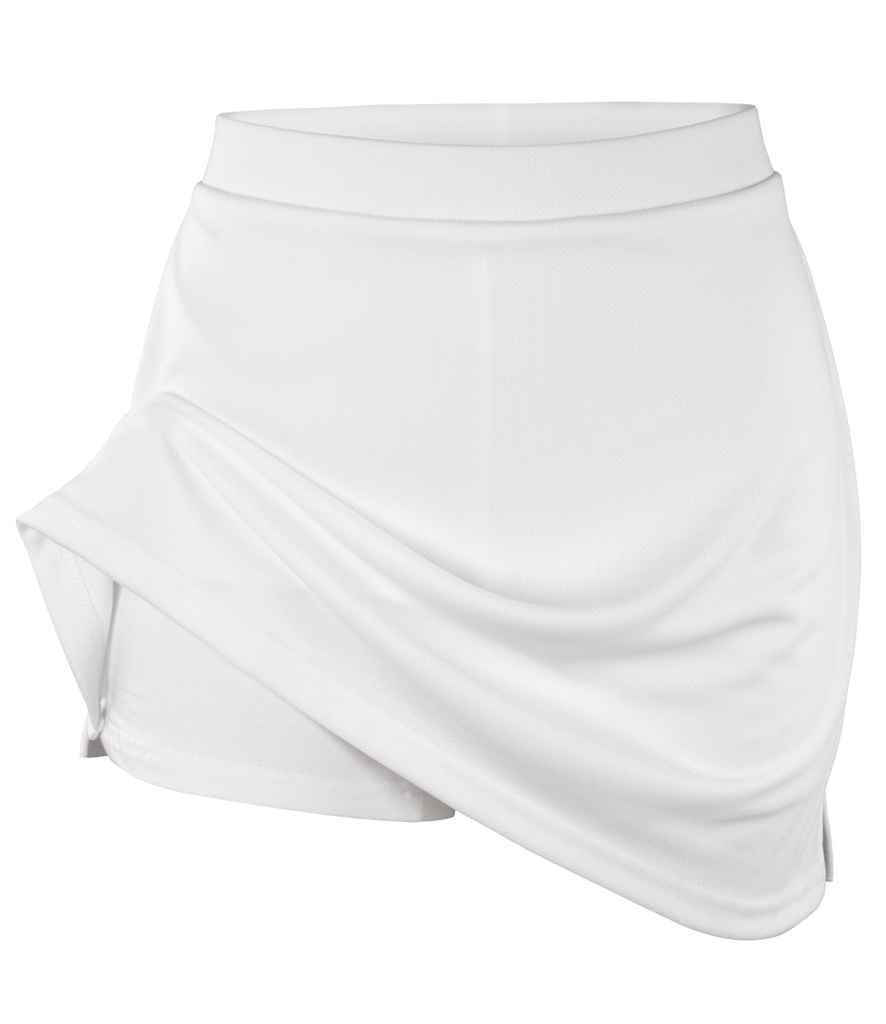 Spiro Ladies Skort | White Skirt - Lancashire Teamwear