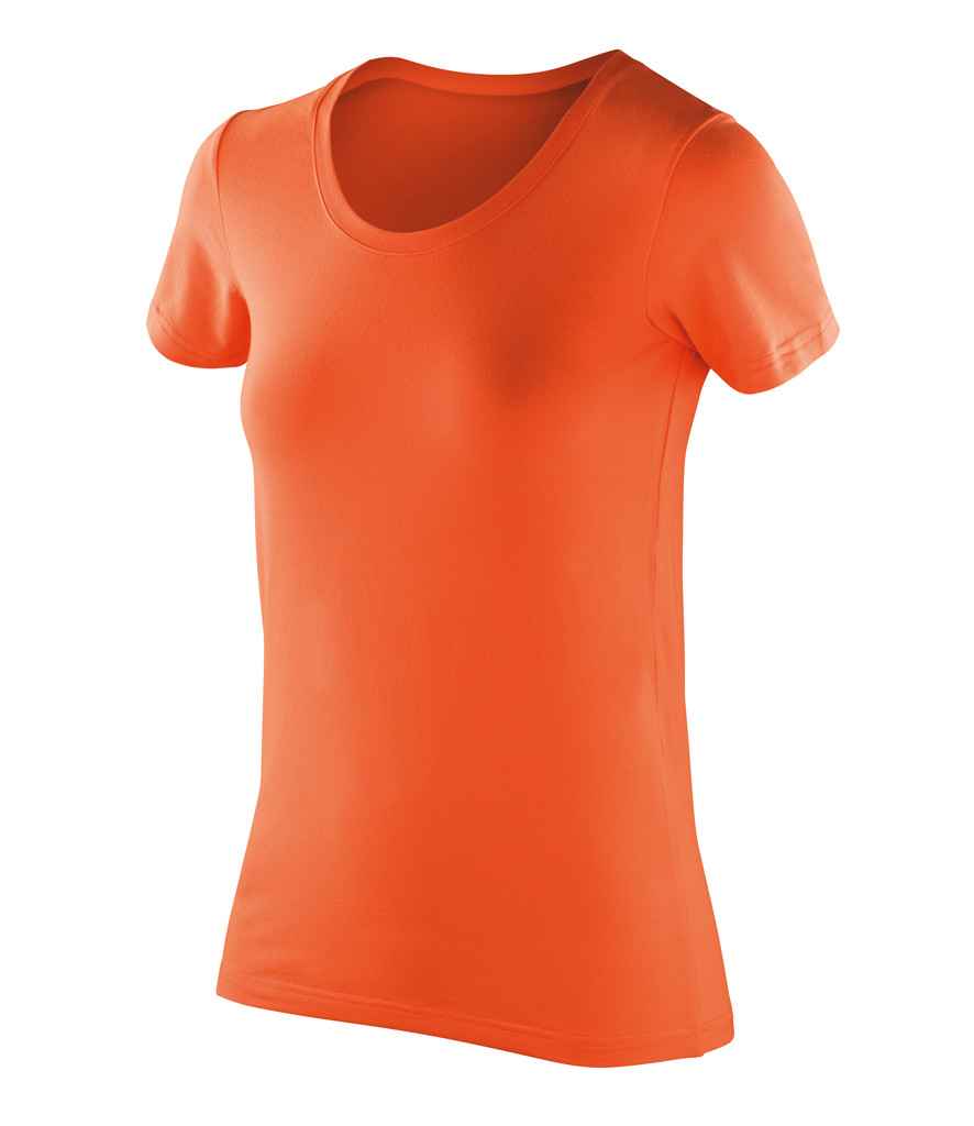 Spiro Impact Ladies Softex® T-Shirt | Tangerine - Lancashire Teamwear
