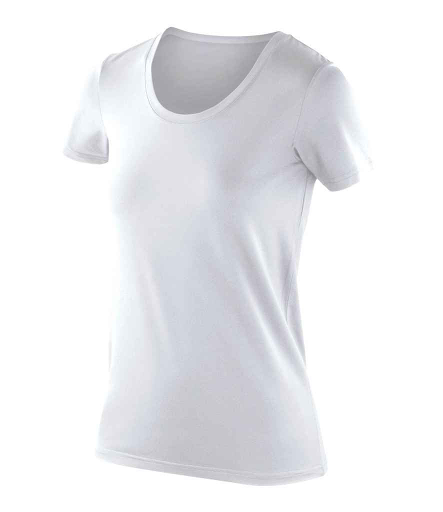 Spiro Impact Ladies Softex® T-Shirt | White - Lancashire Teamwear