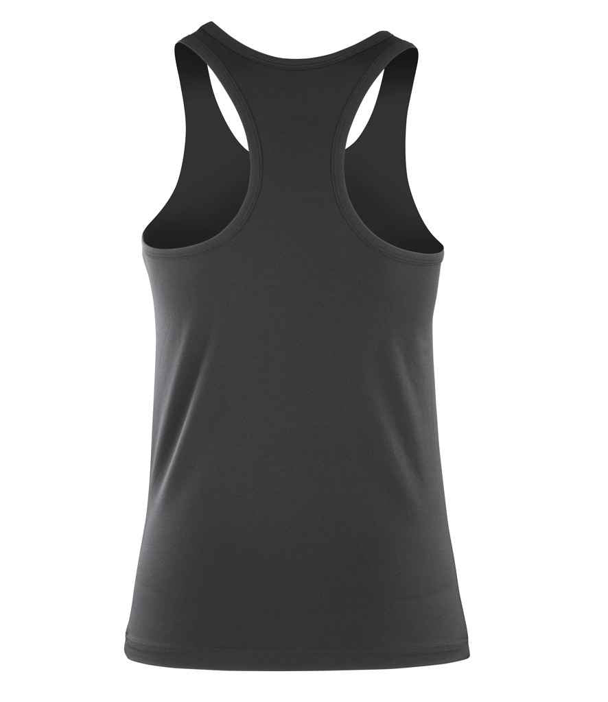 Spiro Impact Ladies Softex® Fitness Top | Black T-Shirt - Lancashire Teamwear