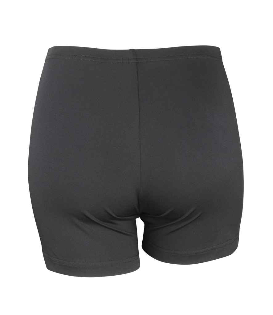 Spiro Impact Ladies Softex® Shorts | Black - Lancashire Teamwear