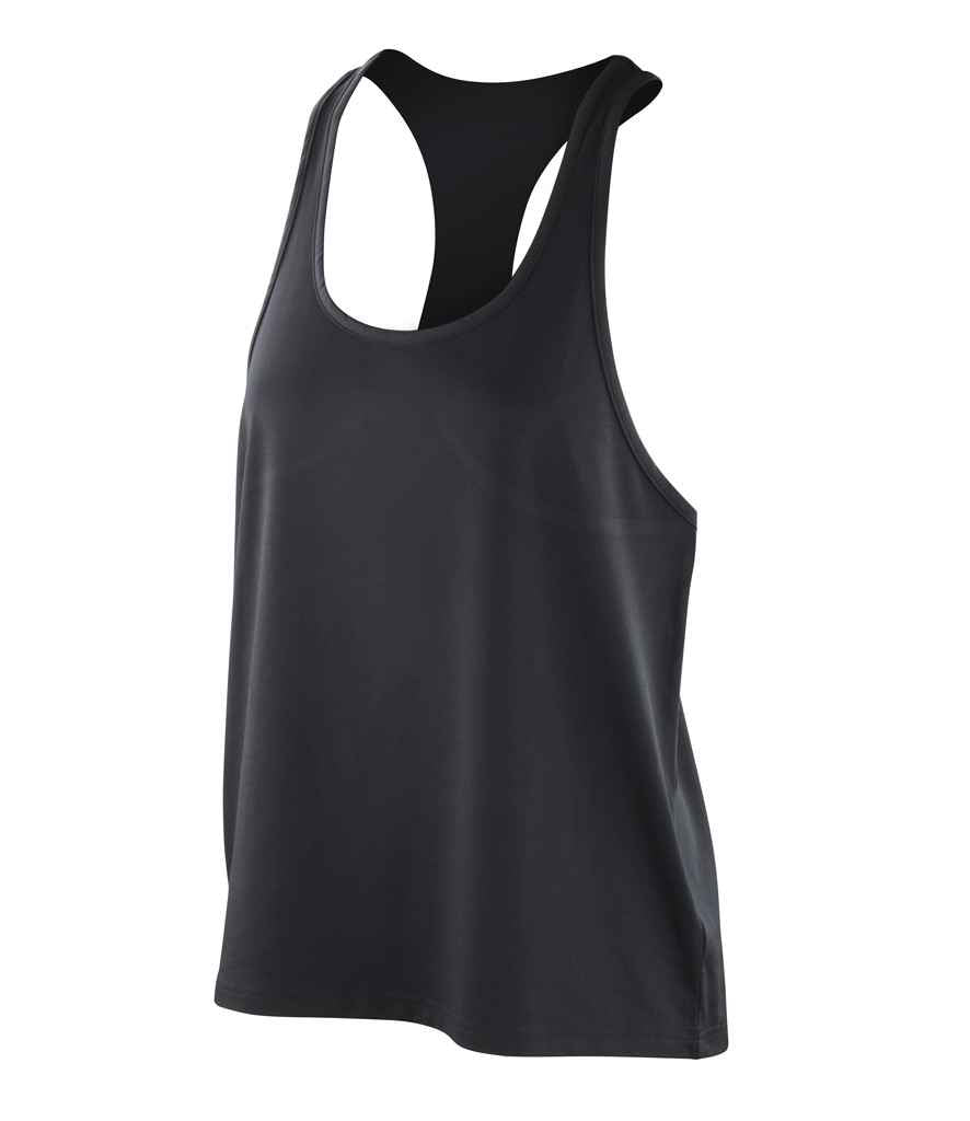 Spiro Impact Ladies Softex® Tank Top Black