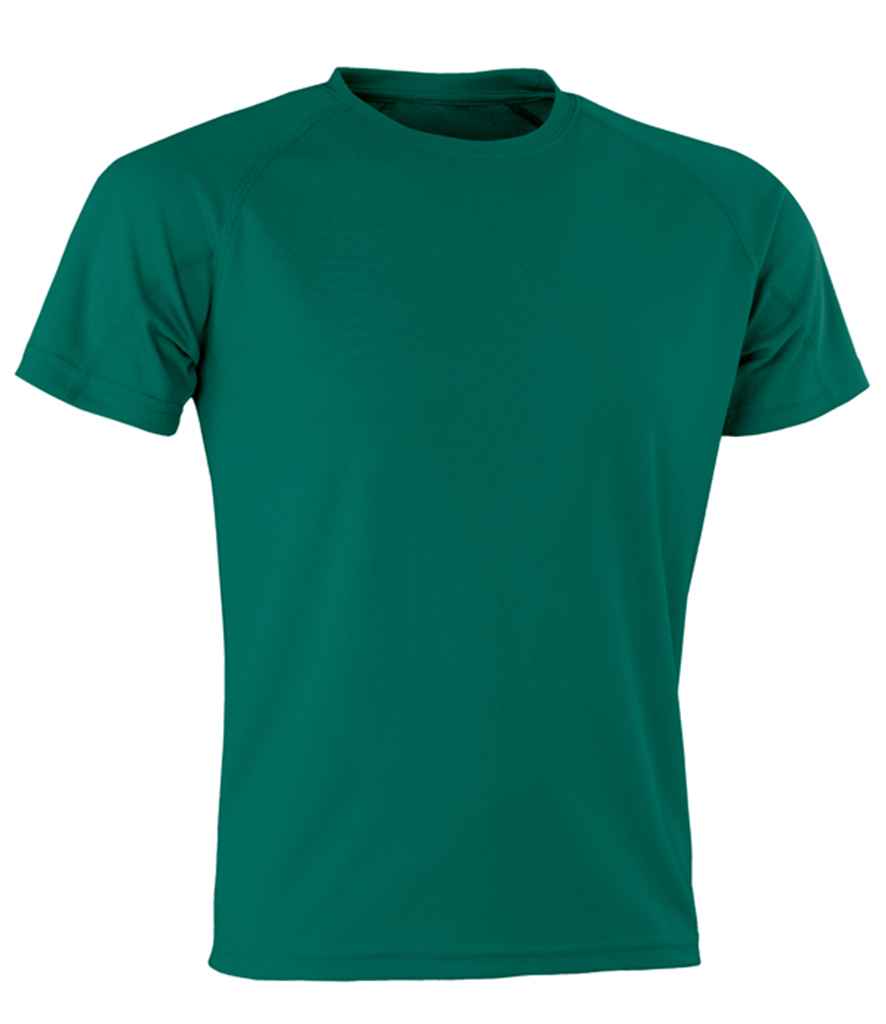 Spiro Impact Performance Aircool T-Shirt | Bottle Green Bottle Green
